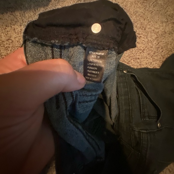 Sapphire Red skinny jeans, size 10 - Picture 3 of 4